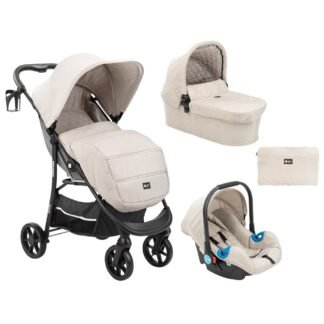 SILLA DE PASEP PARA BEBE - CARRITO SELINA 3 EN 1 LIGHT BEIGE - KKB31001010181